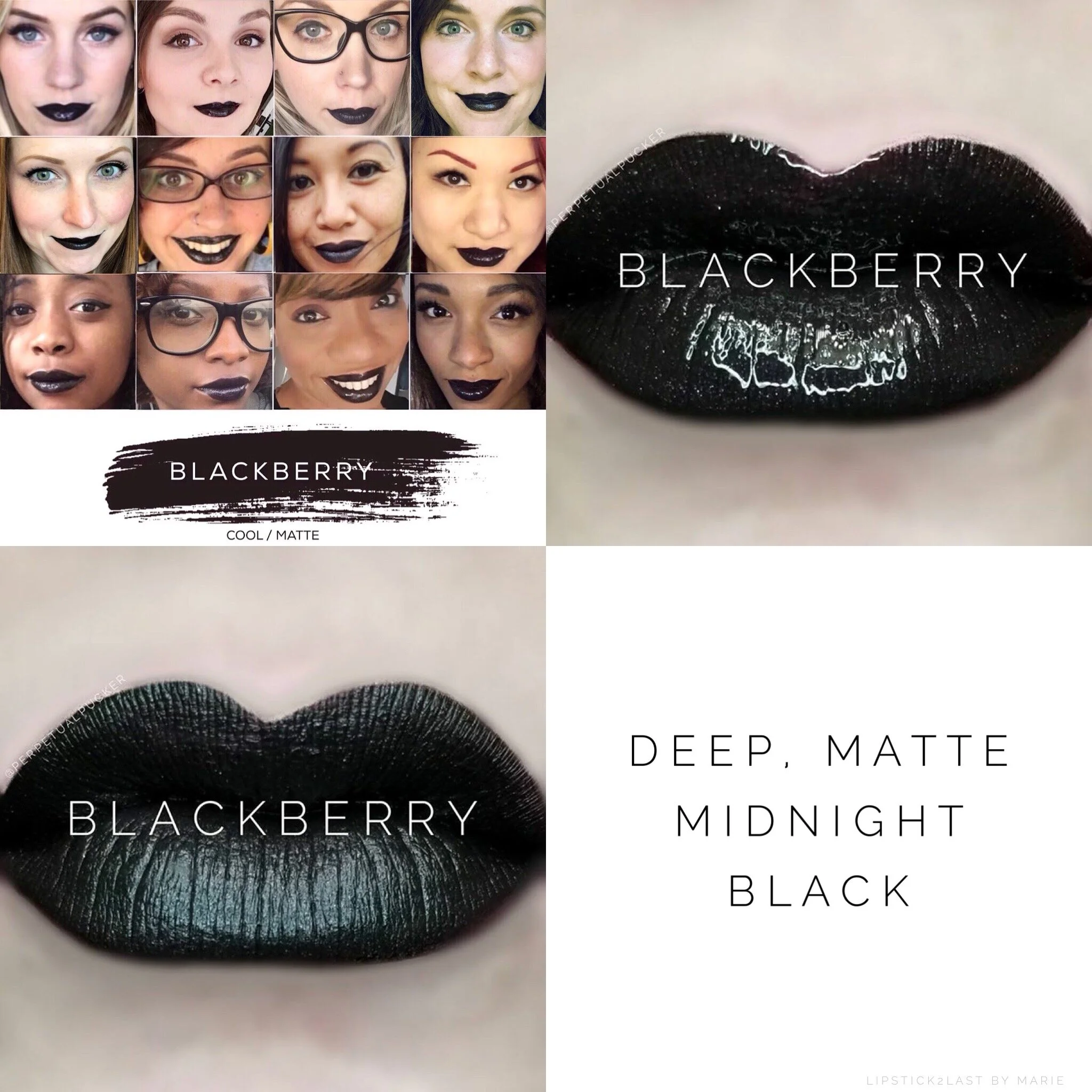 Blackberry LipSense | Ashley Cejka